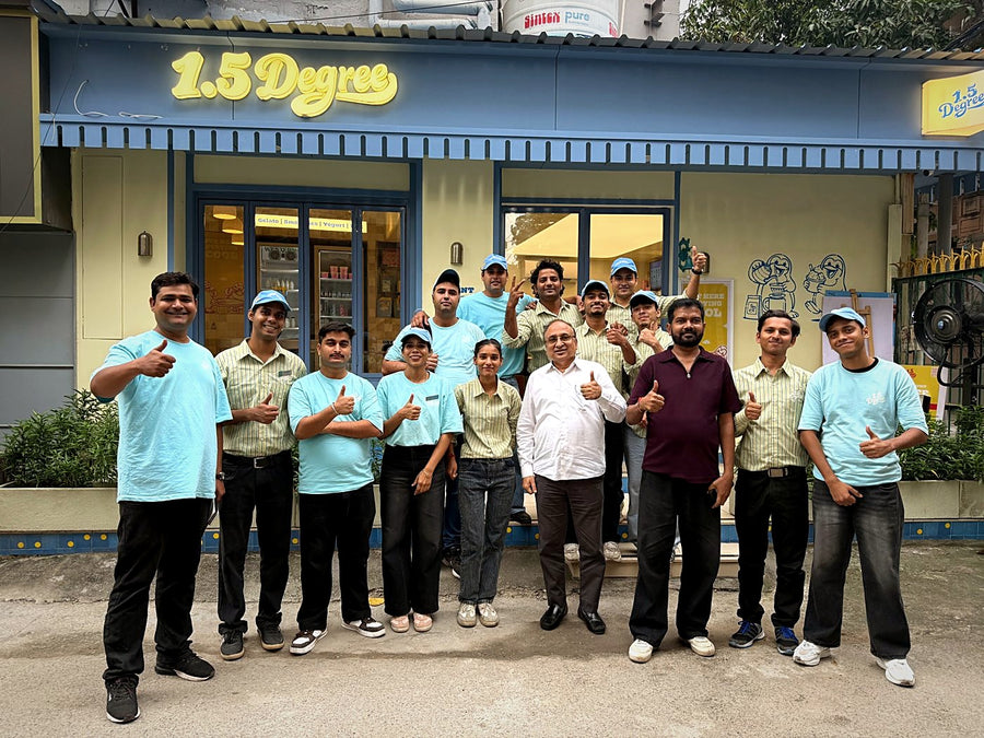The 1.5 Degree café team