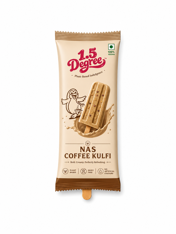 Coffee Kulfi (No Added Sugar)