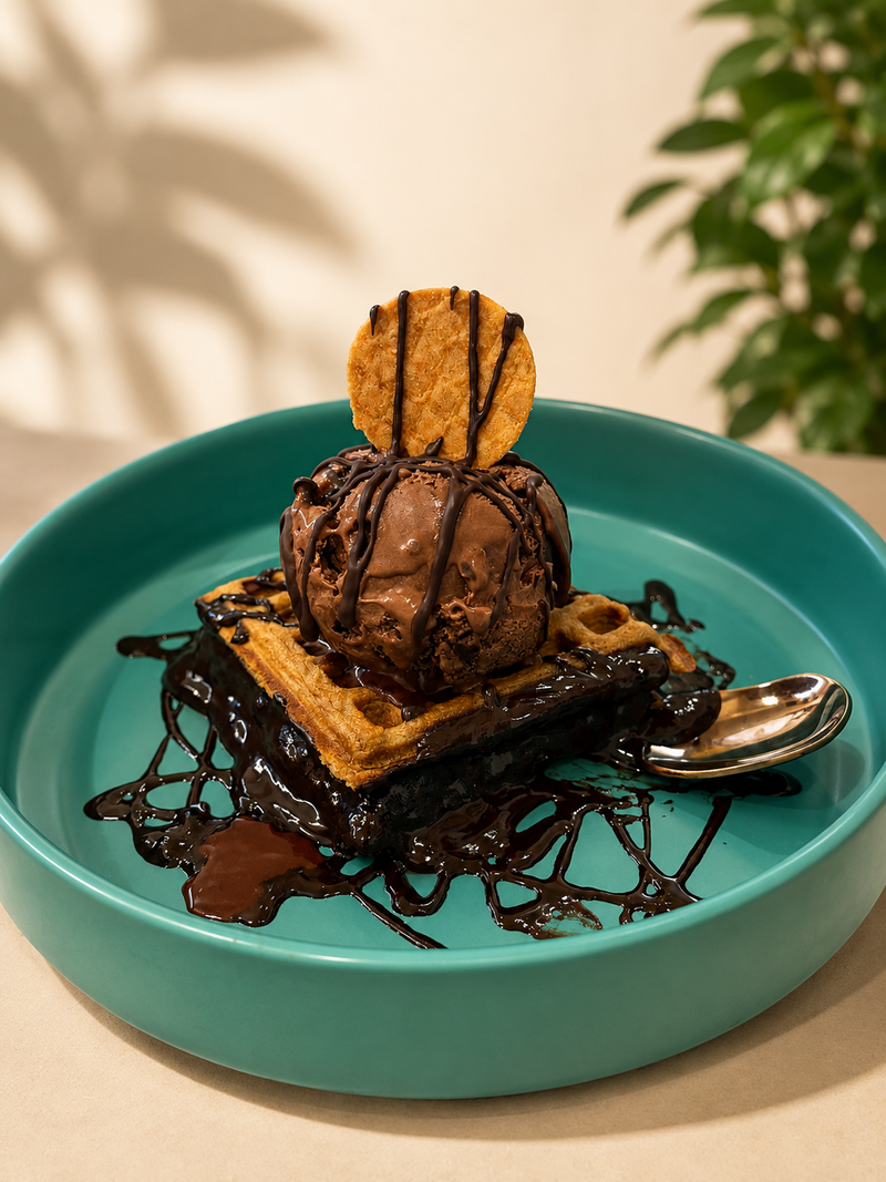 Belgian Chocolate Waffle