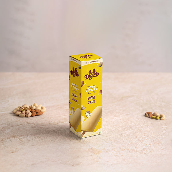 Dry Fruit Kulfi (No Added Sugar)